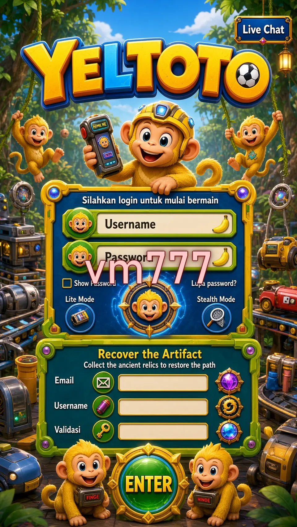 vm777 Tangkapan Layar - APK Resmi